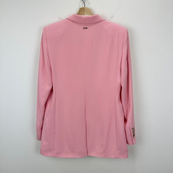 BOSS Jatera Double Breasted Blazer Jacket Pink Dahlia Classic Office US 6 NWT - Picture 11 of 16